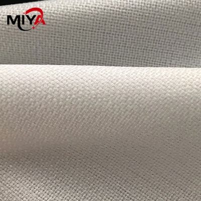 Aksesoris Garmen Woven Polyester Fusible Rajutan Interlining